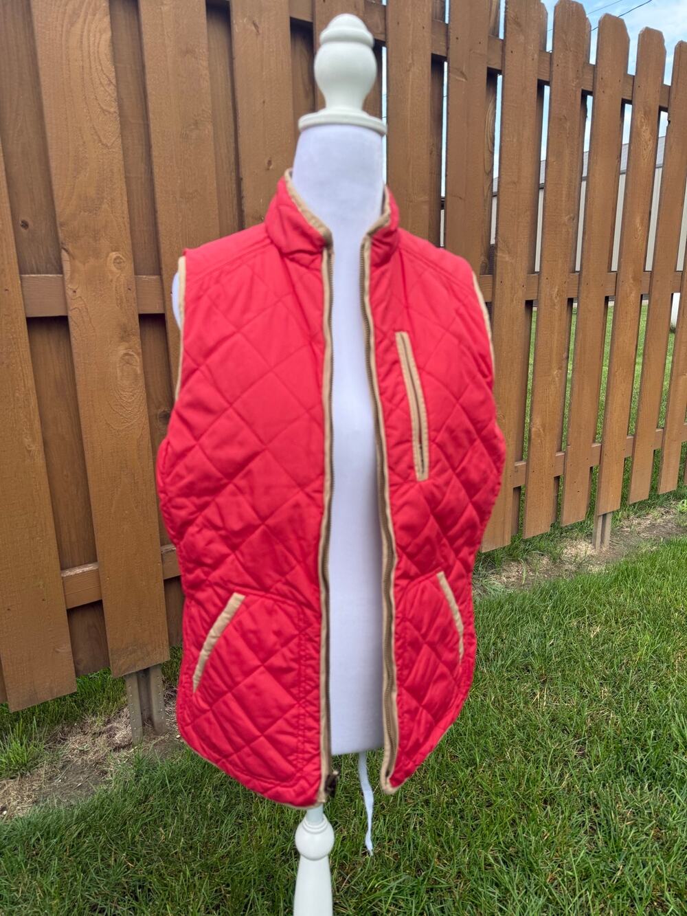 Ralph Lauren Reversible Puffer Vest Size Large